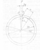 Scheme for calculating parameters splined shaft