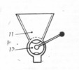 Right-side view of the mechanism that supports transmission