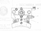 Top view of the adjustment mechanism