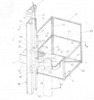 Perspective view of a mobile support unit