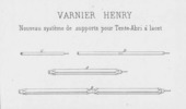Tav. XIV, Varnier Henry, Nouveau Système de supports pour Tente-Abri à lacet