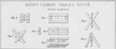 Tav. LII, Brevet Clement Charles Victor, Buches diaphanes