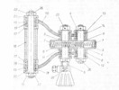 Longitudinal section through the device