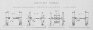 Tav. 24, Crockford Charles, Nouveau système de construction de chemins de fer principalement de ceux à pente rapide