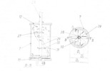 Cross section through the entire test cell in the second version