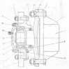 Sectiune in plan vertical printr-un lagar de sustinere