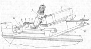 Perspective view of the mounting device