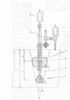 Longitudinal section through the assembled devices
