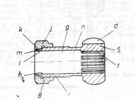 Cross section through the inner joint body