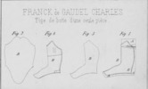 Tav. 63, Franck de Gaudel Charles, Tige de botte d'une seule pièce