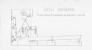 Tav. 70, Ducci Giuseppe, Nuovo sistema di meccanismo per pianoforti verticali