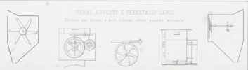 Tav. 35, Sideri Augusto e Ternavasio Carlo, Macchina per pesare, a moto continuo, ovvero pesatore meccanico