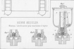 Tav. 86, Henri Kessler, Nouveau lubrificateur pour machines à vapeur