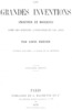 Title page from the Louis Figuier's book Les Grandes Inventions