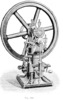 Representation of a vertical Otto motor 1905 type.