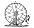 Image of stonemasons winch or pin wheel