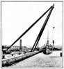 Photographyof a giant scissor hoist in Catham.