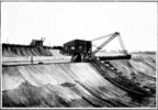 Photography mechanical excavators.