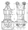 Image of gas engine lower cylinder supporting