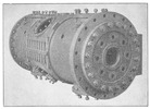 Image of 16000kg sectioned cylinder for internal combustion engine