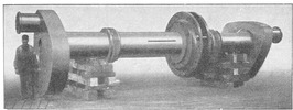 Image of 5000HP engine shaft