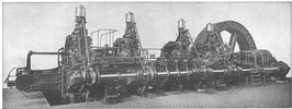 Image of 1400HP tandem twin engine