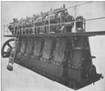 Image of 1000HP diesel engine with 6 cylinders