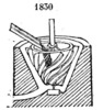 Conical wheel turbine.
