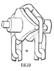 Scheme chain pulley.