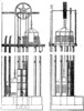 Image of railroad hydraulic sack elevator