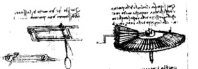 Gear grown and conical pinion of Leonardo Da Vinci.