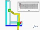Six bar linkage. Inverted slider crank in series with a slider crank –1 (Variant 4)_SolidWorks
