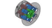 WRL-file for the model "quaife limited slip differential"