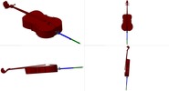 Vierfachansicht welche den Mechanismus mit der dmgId 3061025 in Position P10 zeigt