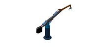 WRL-file for the model "crane boom variable range, with automatic balancing device"