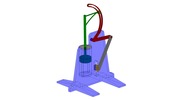 WRL-file for the model "slide mechanism of the piston engine"