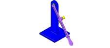 WRL-file for the model "slider crank mechanism with 3 elements"