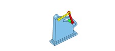 WRL-file for the model "slide mechanism and rocker with circular slide"