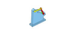 ISO-view showing a mechanism named slide mechanism and rocker with circular slide in position P4