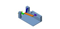 WRL-file for the model "crank slide mechanism and six-membered"