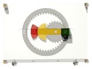 Video showing a mechanism named crank gear mechanism