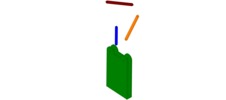 Explosion view showing a mechanism named multiple-bar pantograph mechanism