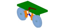 WRL-file for the model "multiple-bar mechanism of a wheel brake"