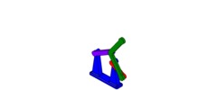 WRL-file for the model "Chebyshev four-bar approximate circle-tracing mechanism"