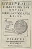 Del Monte - Mechanicorum - front page