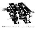 Getriebe mit mechanischer Steuerung und axialen Kugellagern