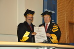 IonVisa giving HonorisCausa diploma to Marco Ceccarelli on 12October 2009
