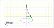 Six bar linkage. Slider crank kinematic chain connected in parallel with an inverted slider crank -2 (Variant 2)