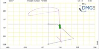 Six bar linkage. Inverted slider crank kinematic chain connected in parallel with a four bar linkage -3 (Variant 7)