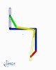Six bar linkage. Inverted slider crank in series with a slider crank –1 (Variant 4)_ProE